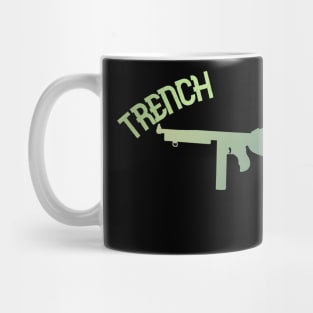 Tommy Gun Trench Broom Mug